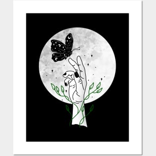 Celestial Butterfly Posters and Art